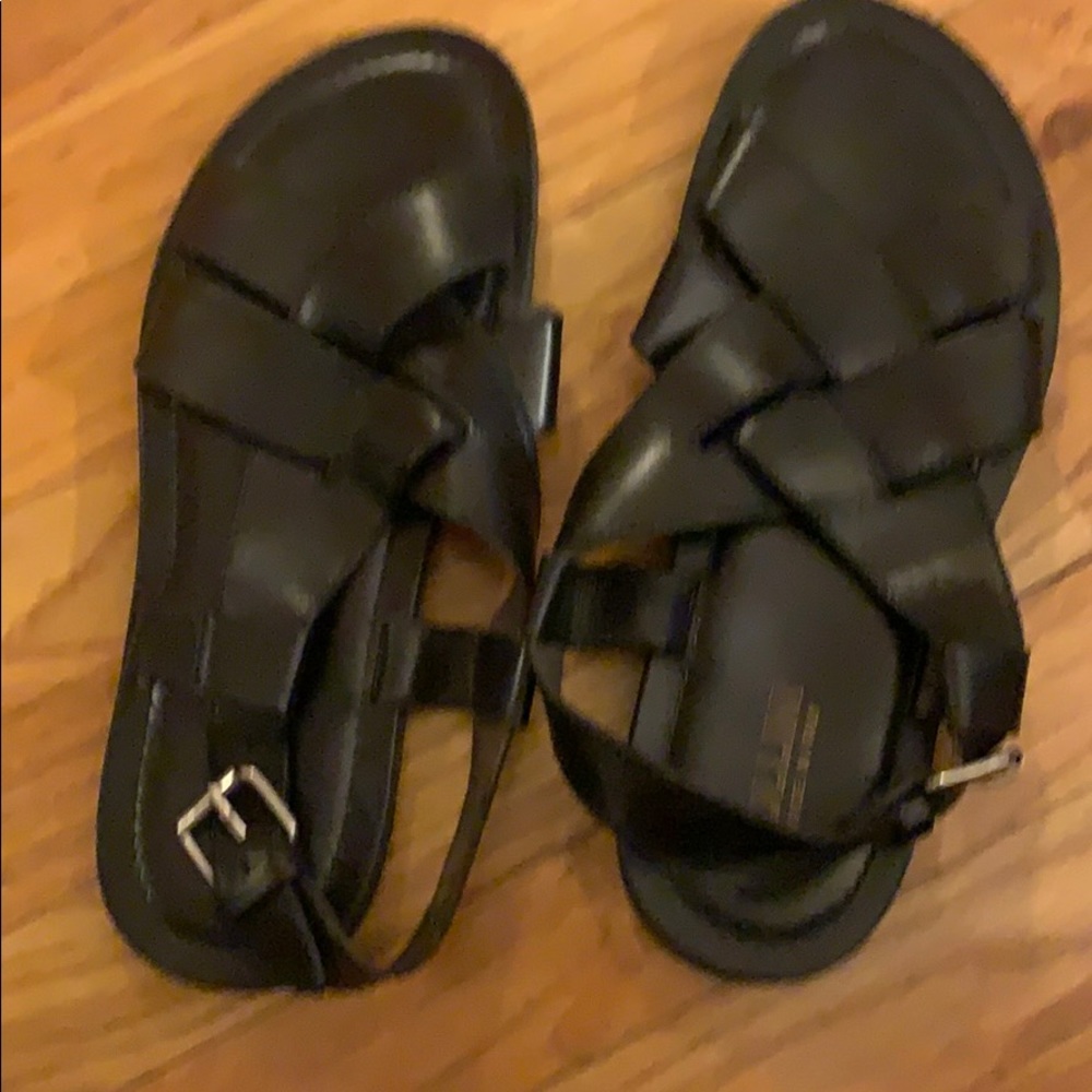 Black Pollini Sandals